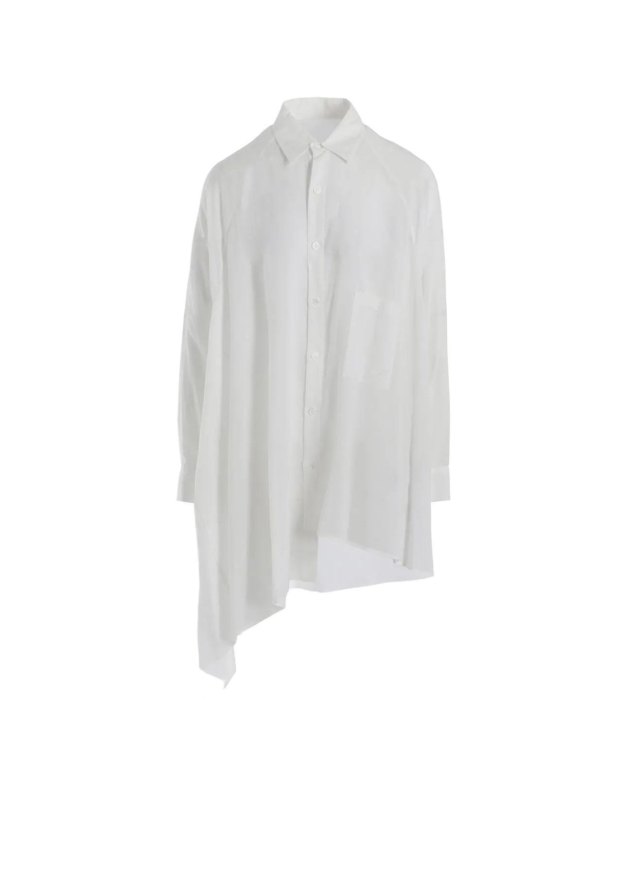 Breathable fabric Practical Choice CELLULOSE LAWN RAGLAN LONG SLV BLOUSE