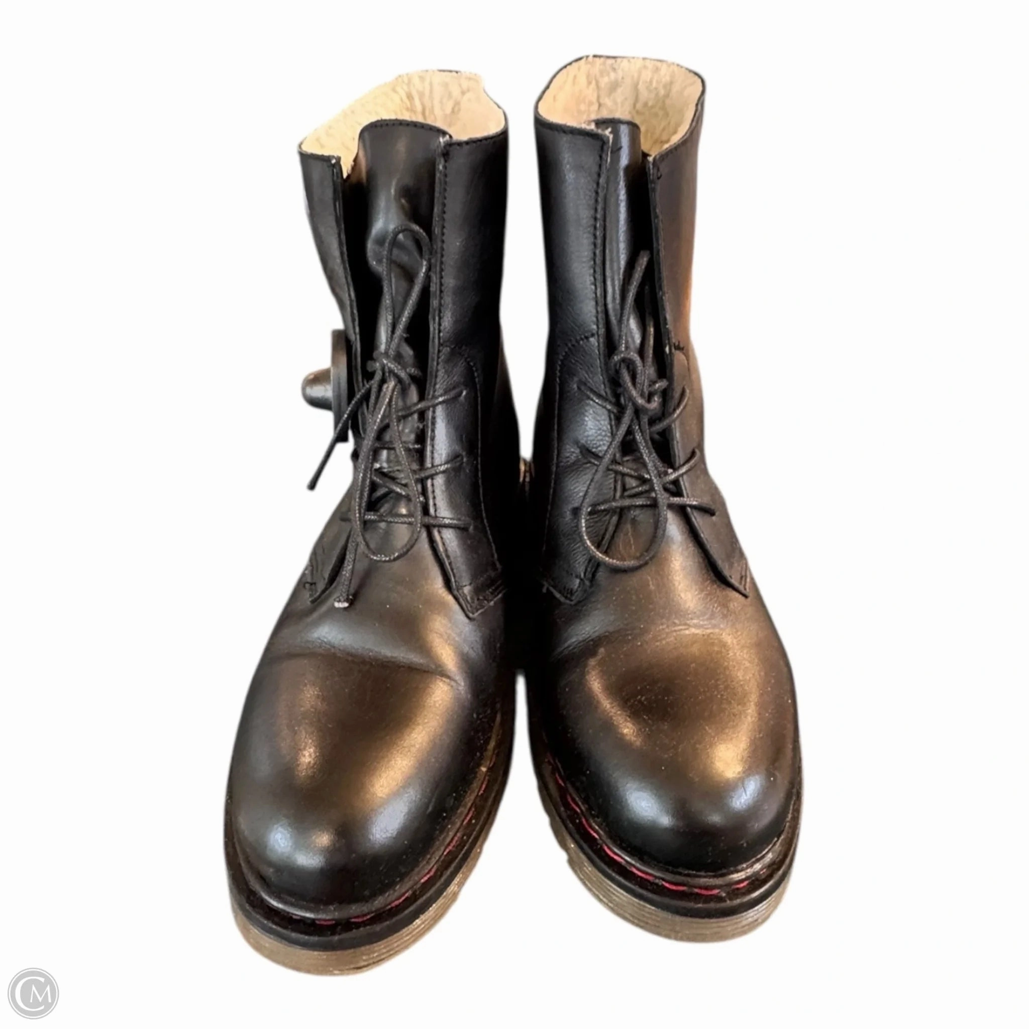 Rugged And Durable Boots Ankle Flats By AVELLINI In Black, Size: 8.5