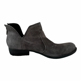 Boots Ankle Flats By Born In Grey, Size: 10 Comfortable Tongue Stain Resistant