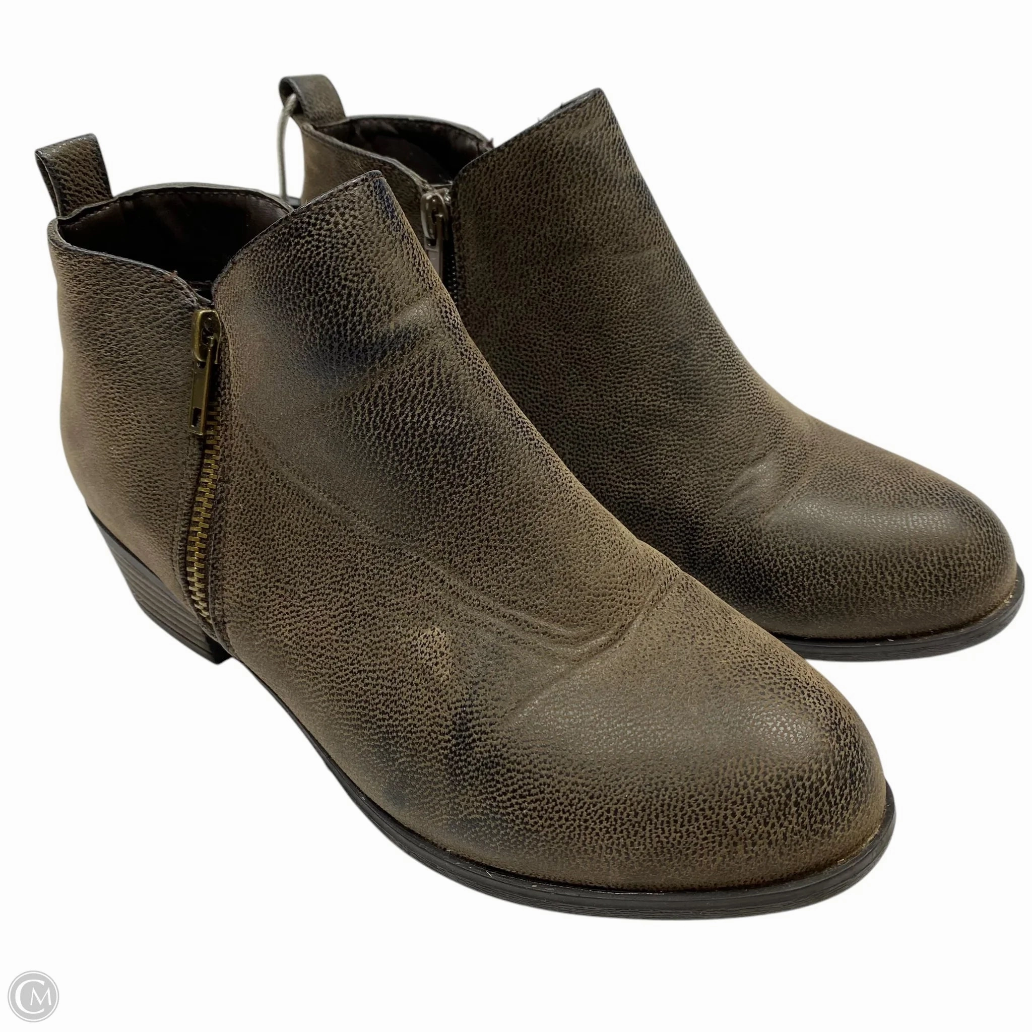 Boots Ankle Flats By Pierre Dumas In Brown, Size: 6 Thermal Core Rural Traveler Protective Finish Windy Weather