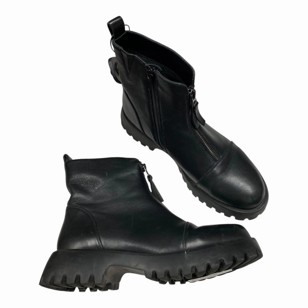 Boots Ankle Flats By Vaneli In Black, Size:8 Business Meeting