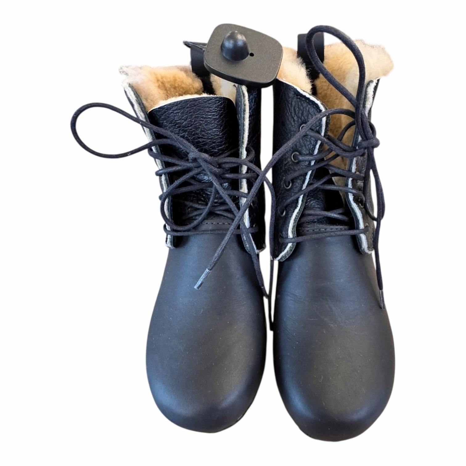 Boots Ankle Heels By Clothes Mentor In Black, Size:6.5 Camping Trip Comfort arch