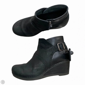 Boots Ankle Heels By Dansko In Black, Size: 7.5 Anti Fatigue Support frame