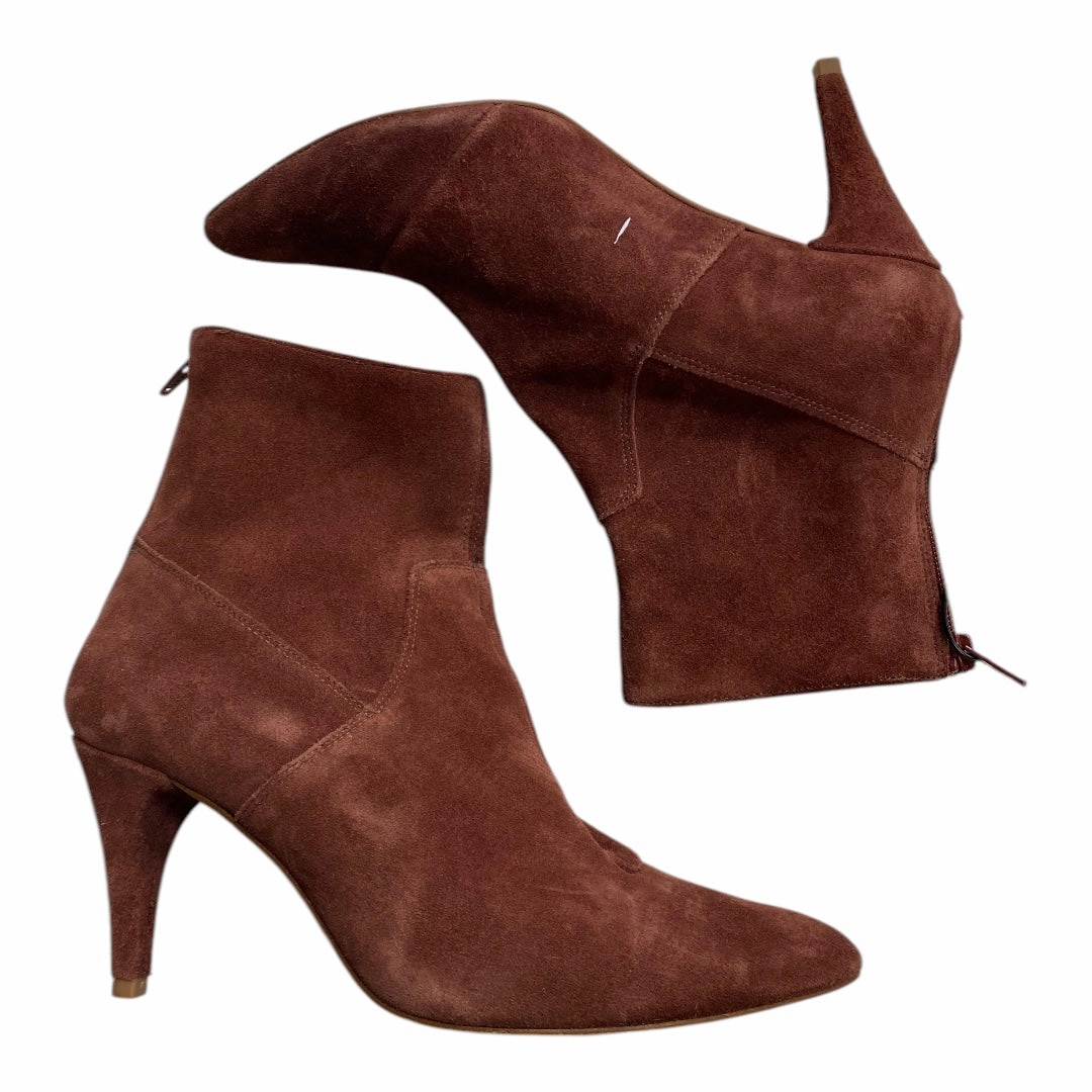 Shock Absorbing Rough Terrain Feather Light Work Commute Boots Ankle Heels By Free People In Red, Size: 7.5