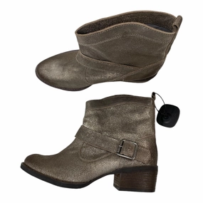 Contoured Footbed Stable Support Nature Lover Boots Ankle Heels By Naughty Monkey In Multi-colored, Size: 7