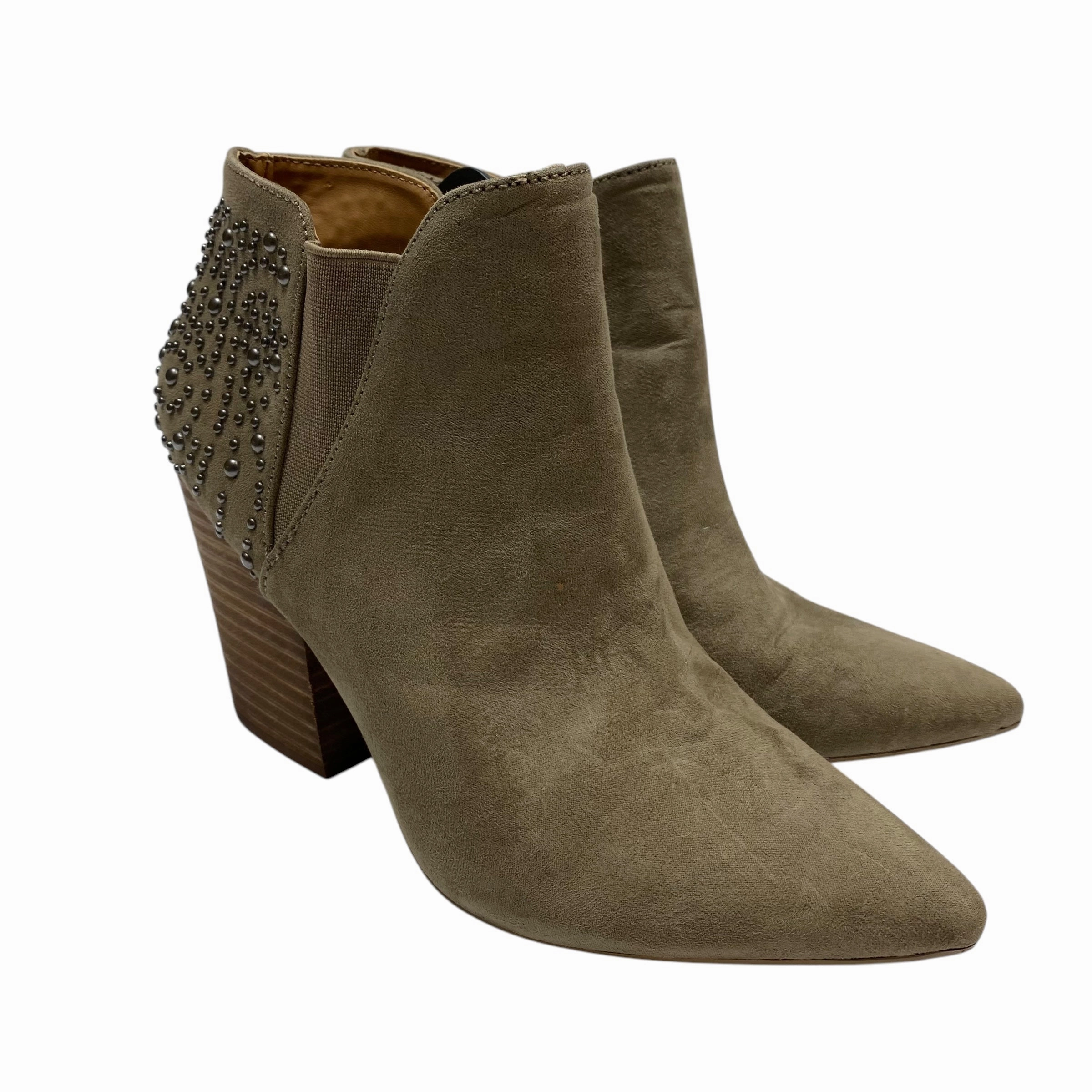 Ergonomic Design Northern Resident Boots Ankle Heels By Report In Tan, Size: 7.5