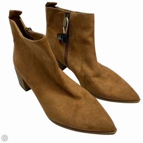 Boots Ankle Heels By Universal Thread In Brown, Size: 8.5 Dynamic Cushioning Slip Resistant Work Commute