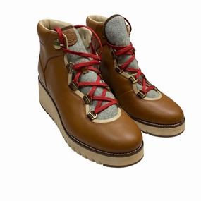 Boots Designer By Cole-Haan In Brown, Size:8.5 Cushioned Step Adventure Journey