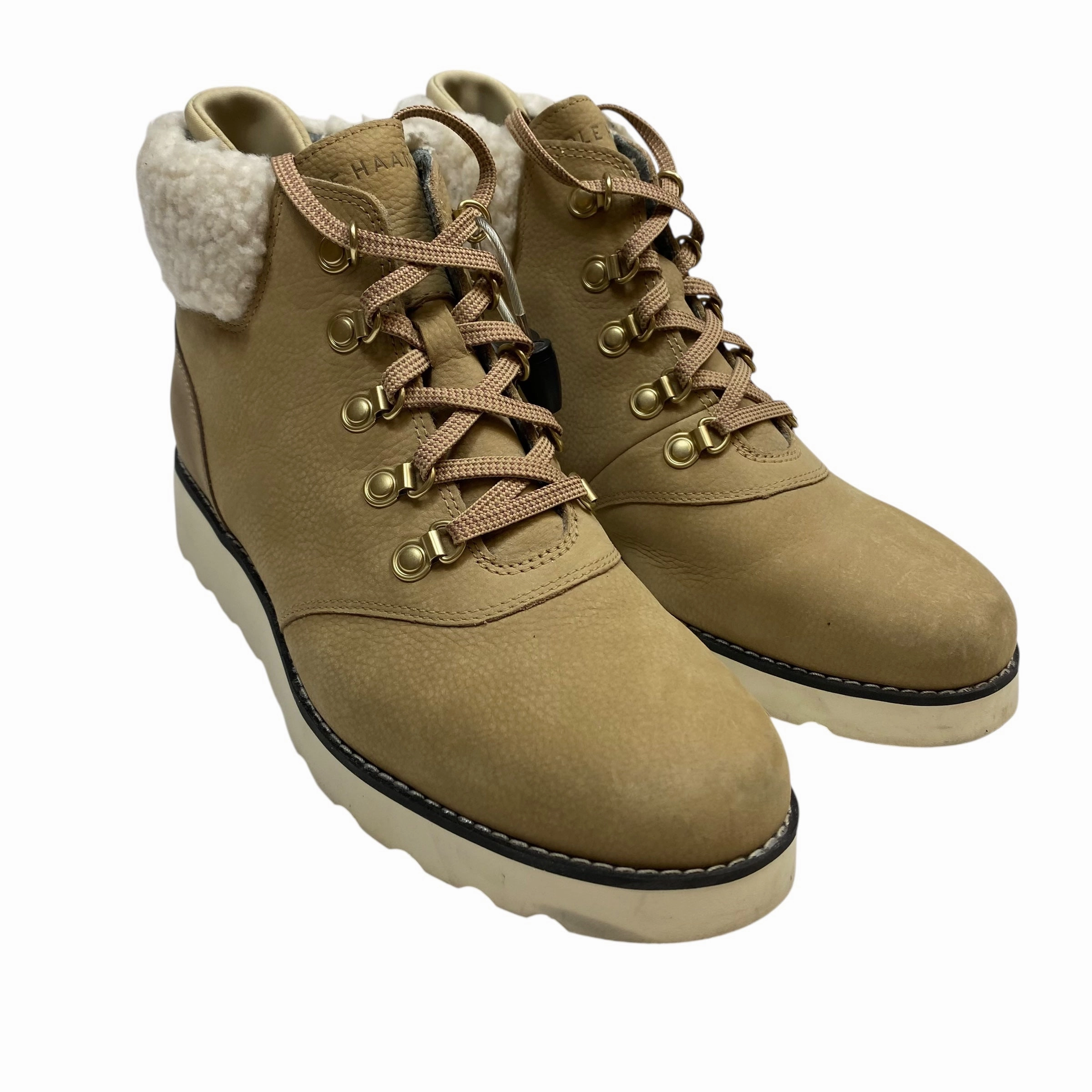 Abrasion Resistant Outsole Shock absorption tech Boots Designer By Cole-Haan In Brown, Size:8.5