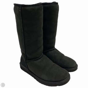 Dual Density Outsole Comfortable interior Boots Designer By Ugg In Black, Size: 7