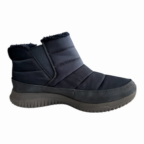 Boots Snow By Skechers In Navy, Size: 9.5 Noise Reducing Sole High   Quality Leather