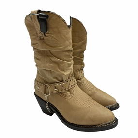Boots Western By   Clothes Mentor In Tan, Size:6 Shock Absorbing Outdoor Trek Slip Resistant Rough Terrain
