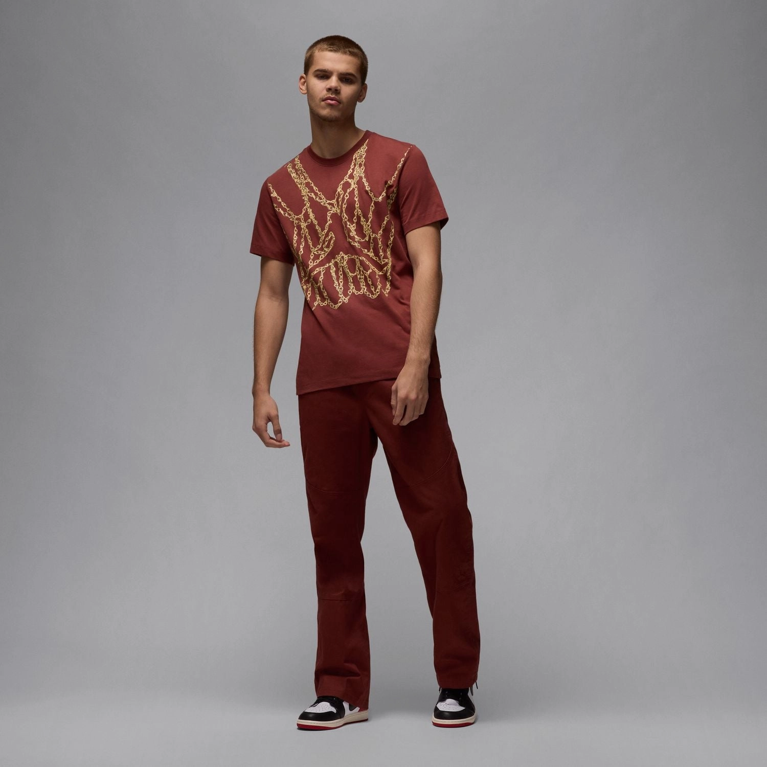 Brand Chain Tee - Mens Seasonal Comfort Winter Layer