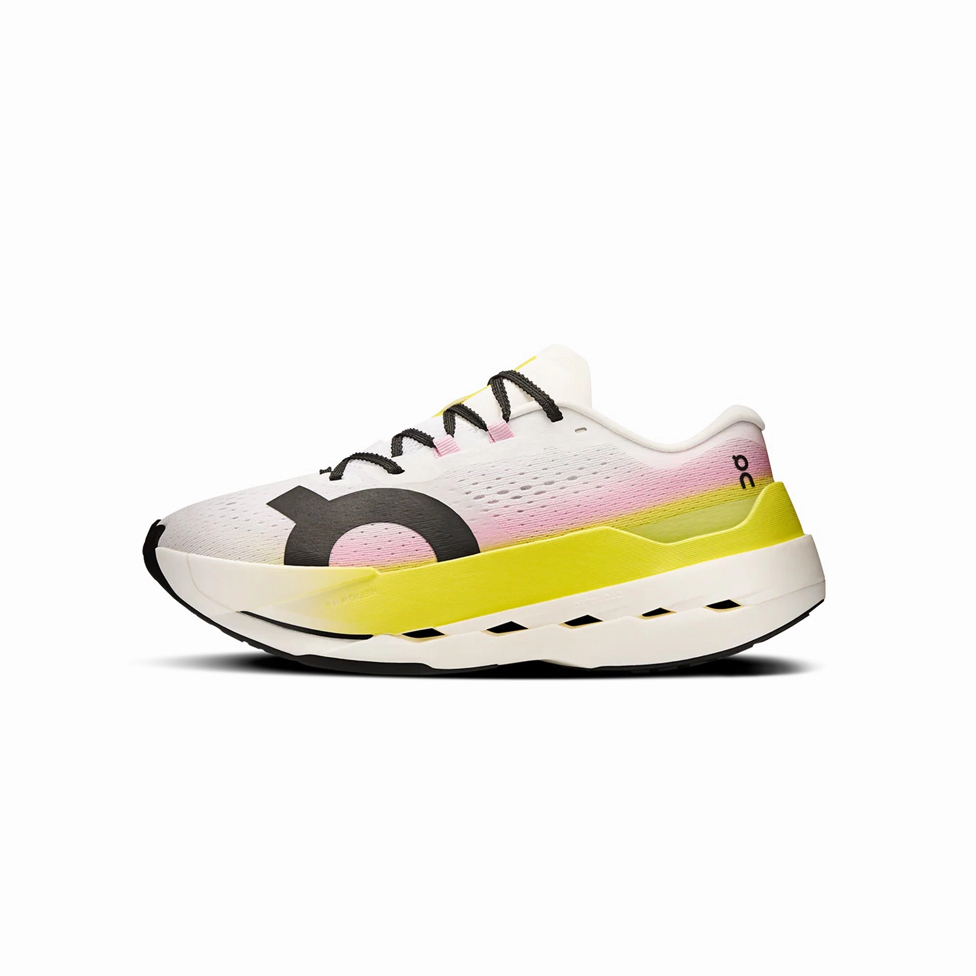 On Running Womens Cloudboom Max Shoes increase stability running in sloped tracks shoes