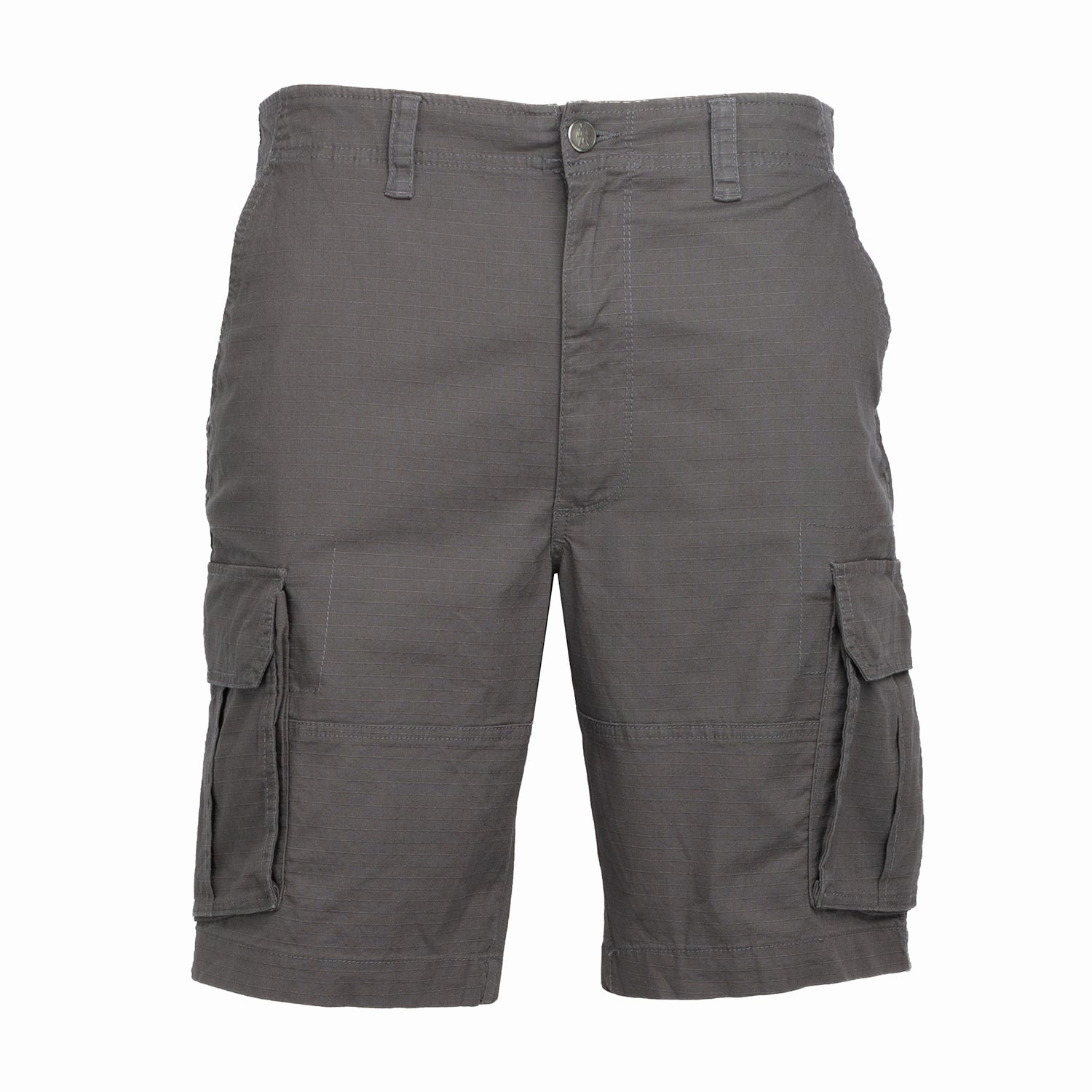 Side Pockets Woven Twill Ripstop Short - Mens
