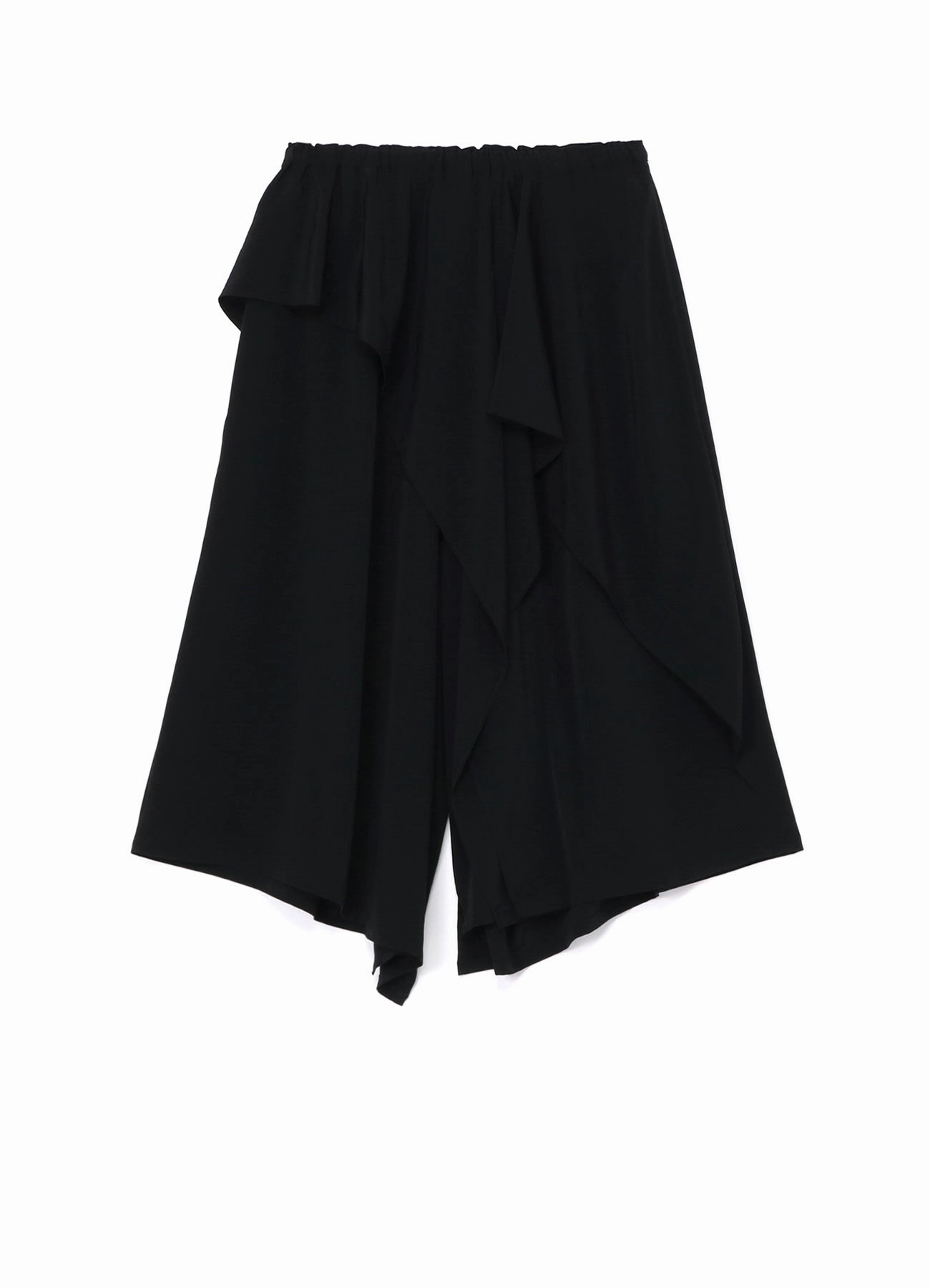 CREPE de CHINE RUFFLE PANTS Daily Wear