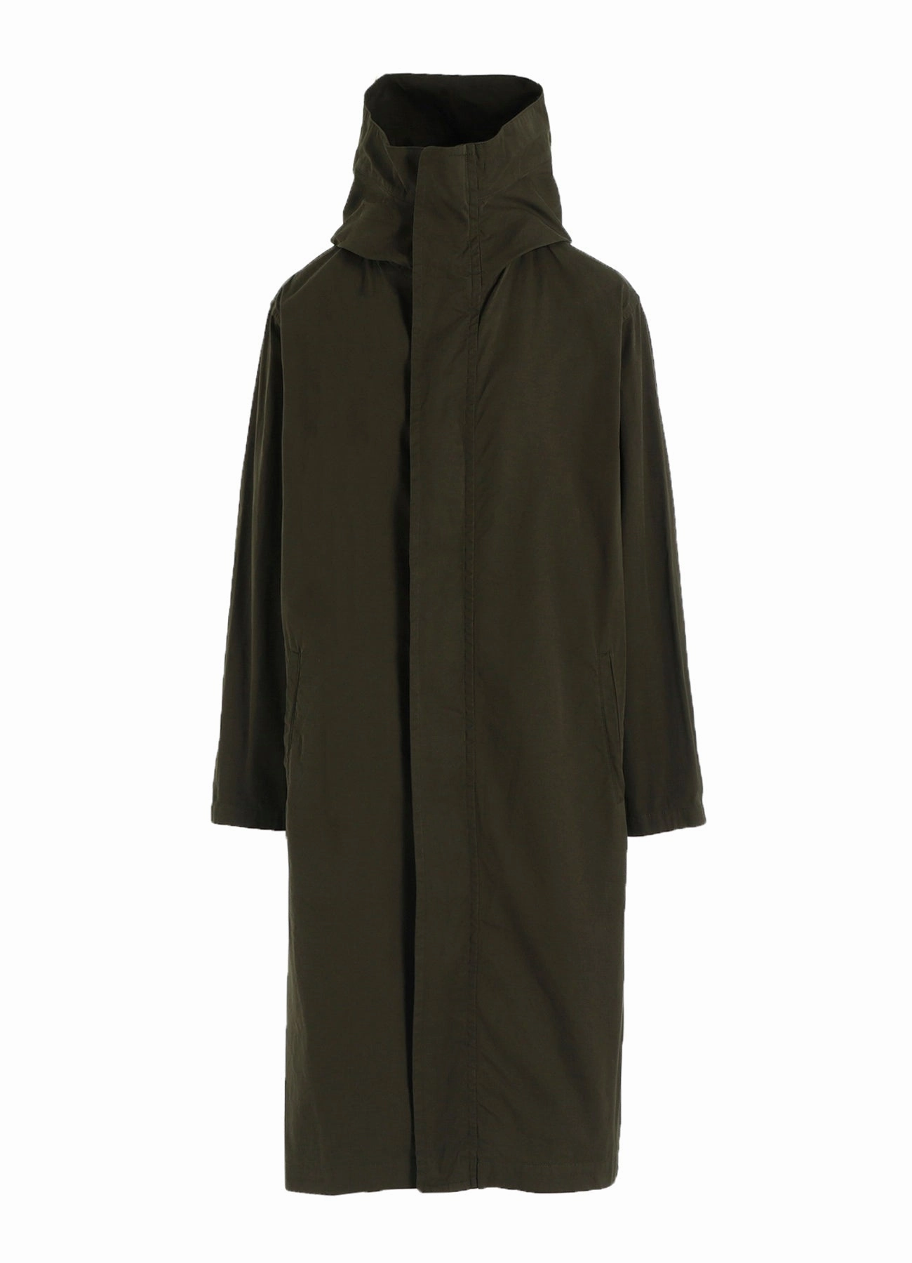 COTTON TWILL GARMENT DYE HOODIE COAT OdorControl Treatment