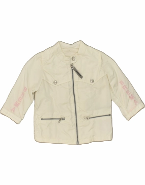 Lightweight Comfort BREMA Baby Boys Graphic Bomber Jacket 18-24 Months White Polyamide