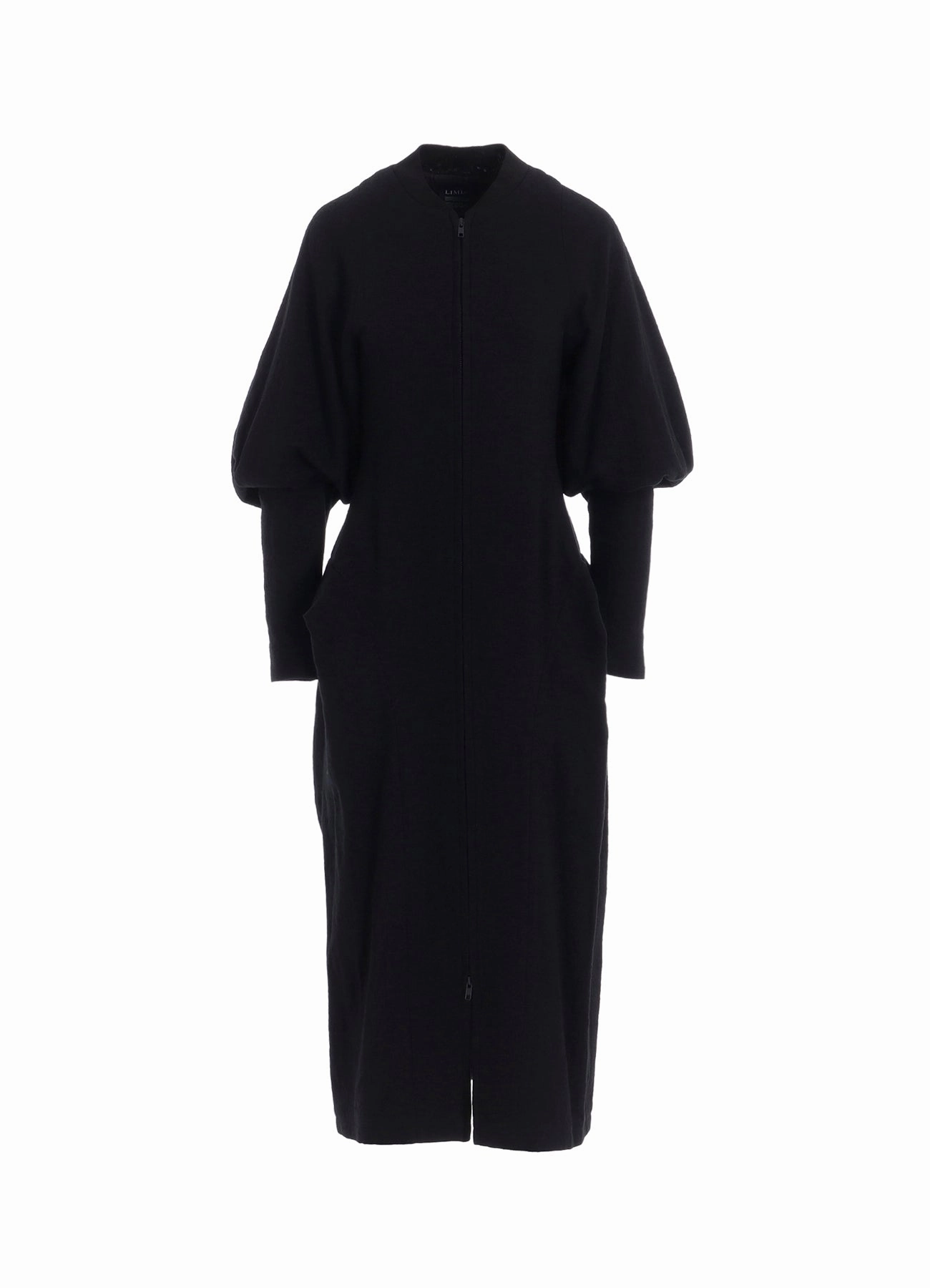 SHRINKED SERGE BALLOON SLEEVE COAT Create