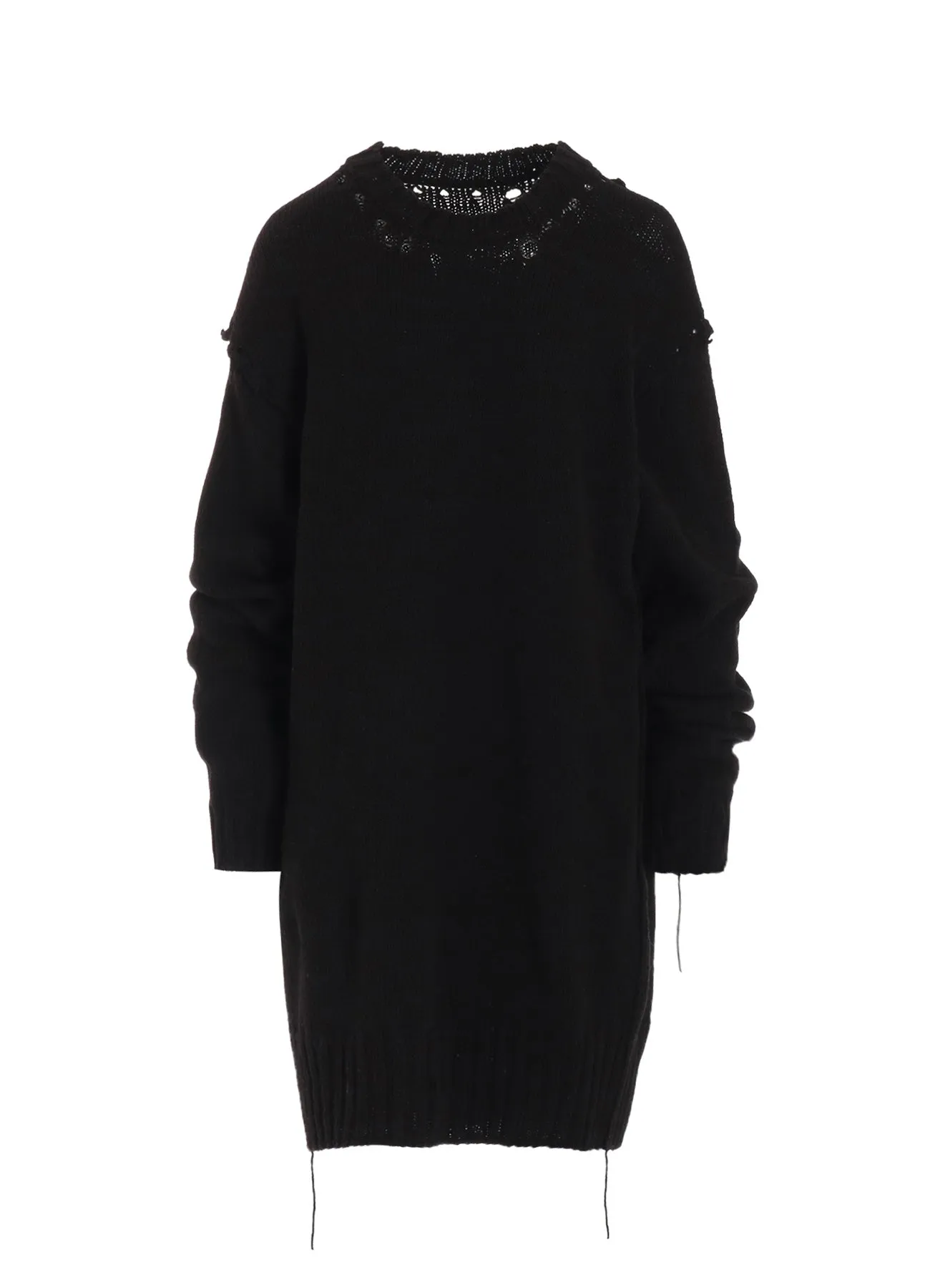 Circular Knit Pattern BROAD STITCH JERSEY LINKING PULLOVER