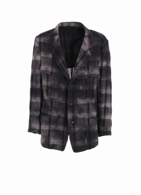 Alpine Style UNEVENLY DYED JACKET WITH EPAULETTE