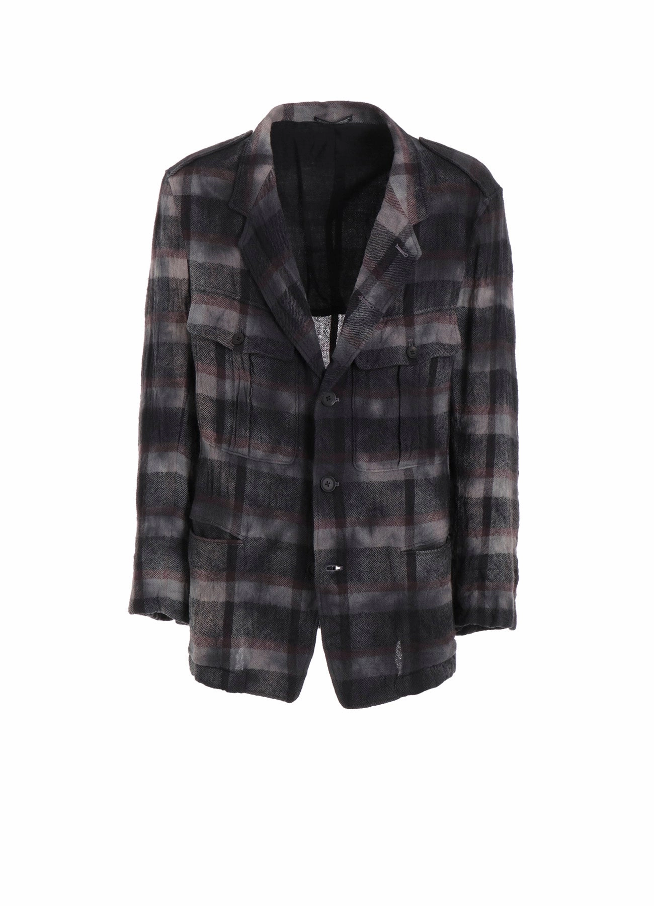 Alpine Style UNEVENLY DYED JACKET WITH EPAULETTE