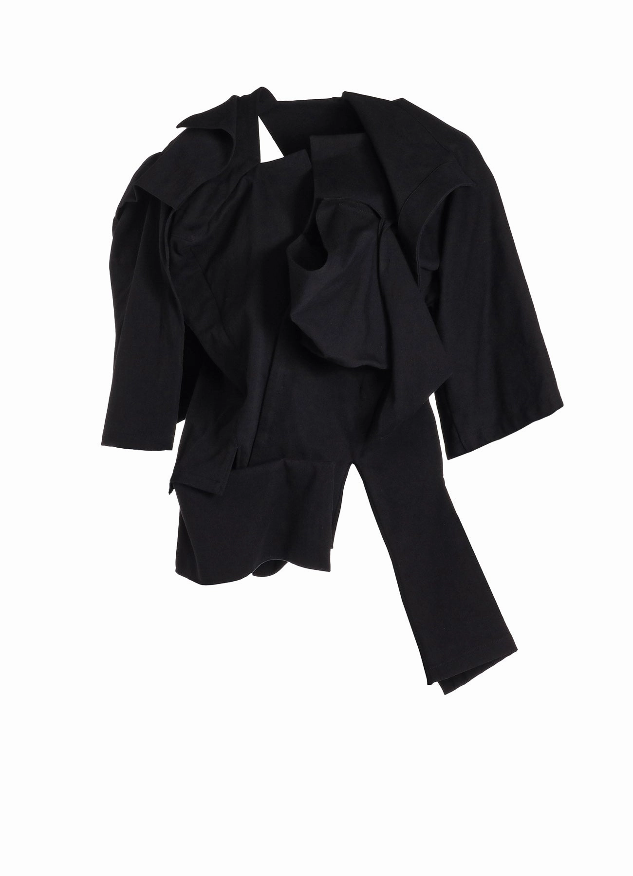 Generosity Stay Dry C/HEMP BACKSIDE UNIFORM TWILL DRAPED SLEEVES JACKET