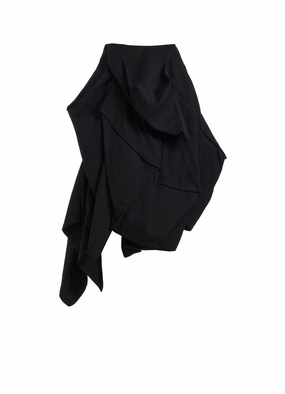 C/HEMP BACKSIDE UNIFORM TWILL L BOX DETAIL SKIRT A Stylish Design