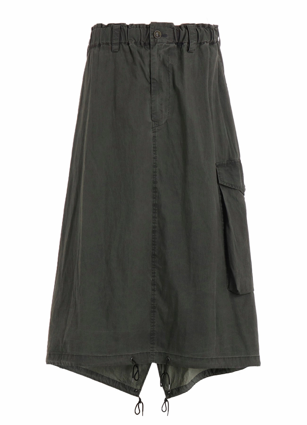 C/N PIGMENT COATED FISH TAIL SKIRT High Neck