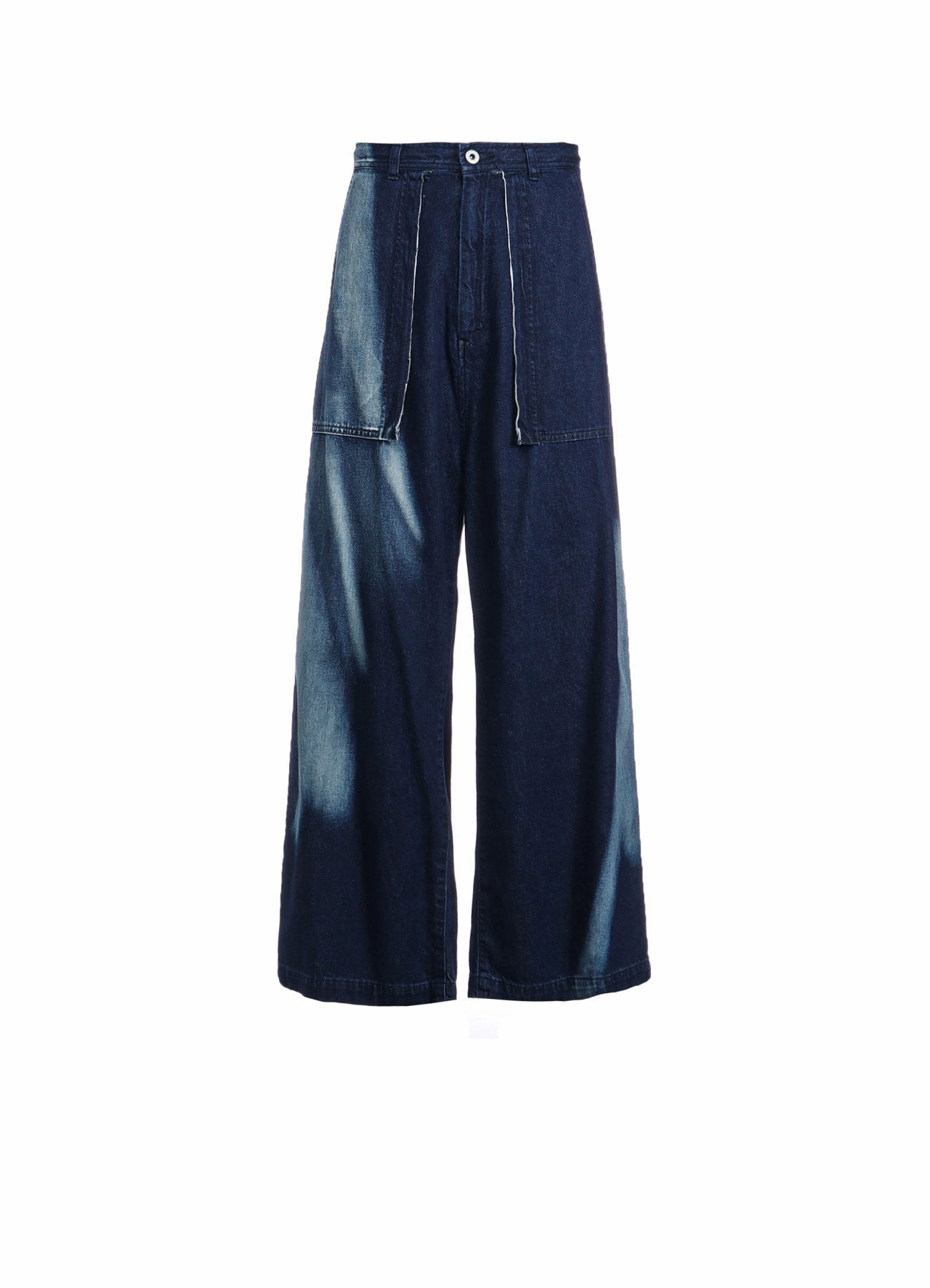 Casual Active C/ SPOTTED DENIM LONG STRAIGHT PANTS