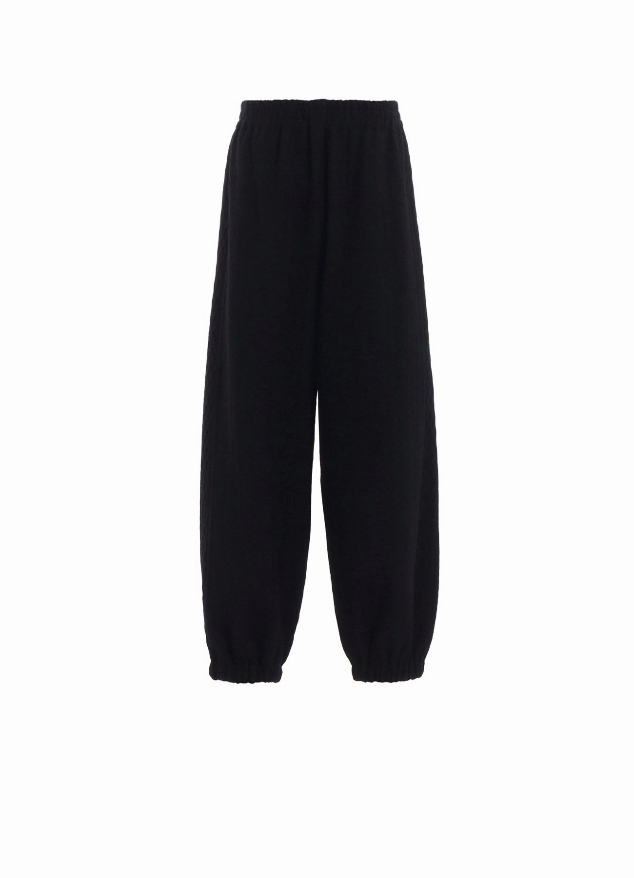 CABLE JQ KNIT ELASTIC WAIST PANTS Reflective details