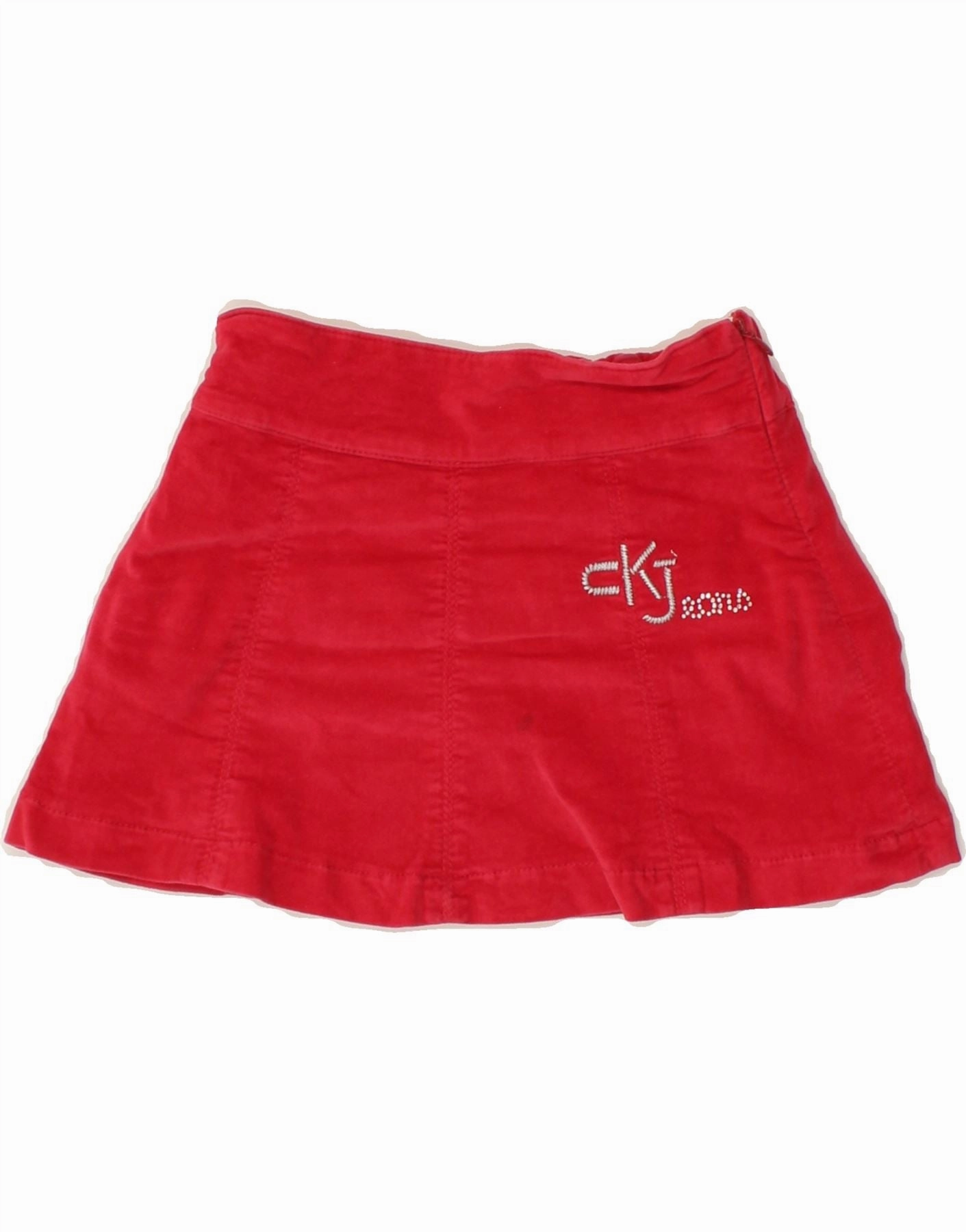 Casual Lines CALVIN KLEIN JEANS Baby Girls A-Line Skirt 18-24 Months W20  Red Cotton
