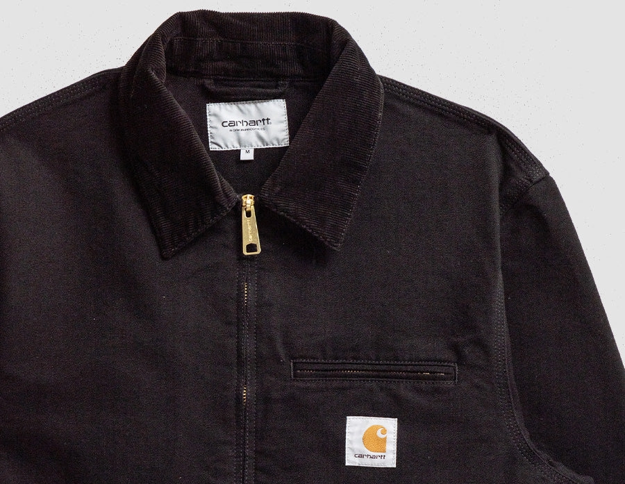 Simple Look Clean Lines Carhartt WIP Detroit Jacket / Black