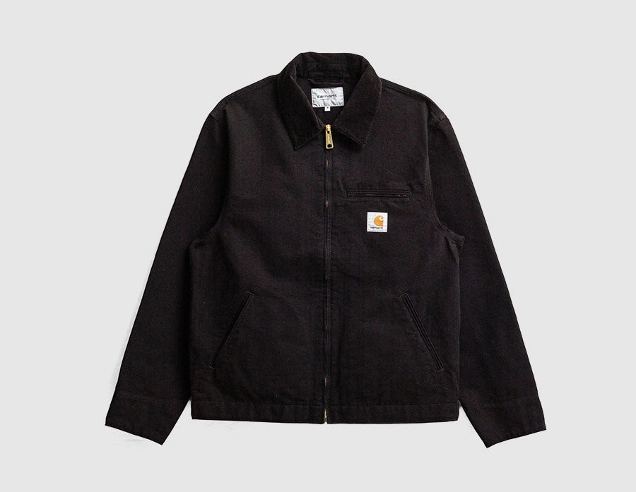 Casual Classic Warm Lining Carhartt WIP Detroit Jacket / Black