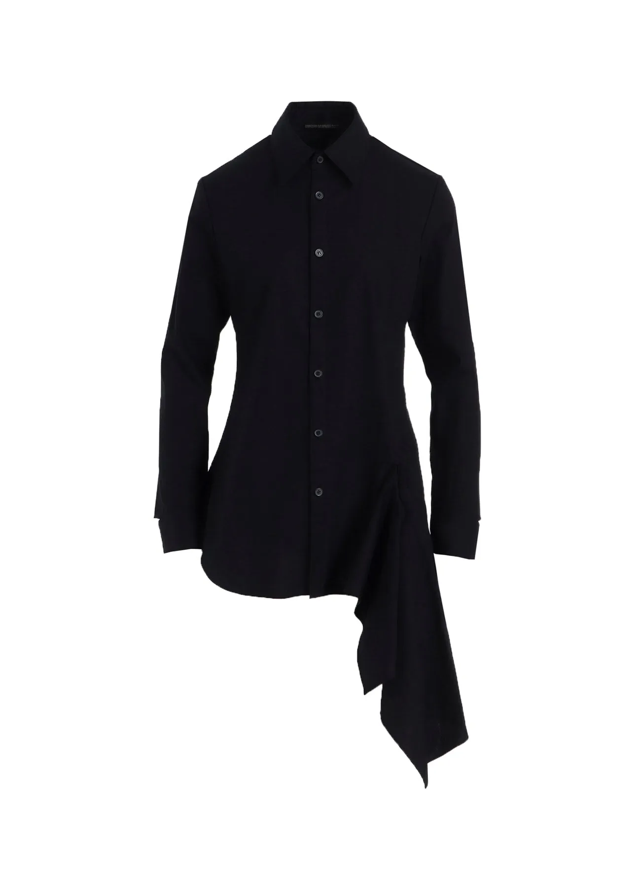 All-Ages Fit COTTON BROAD L DRAPED BLOUSE