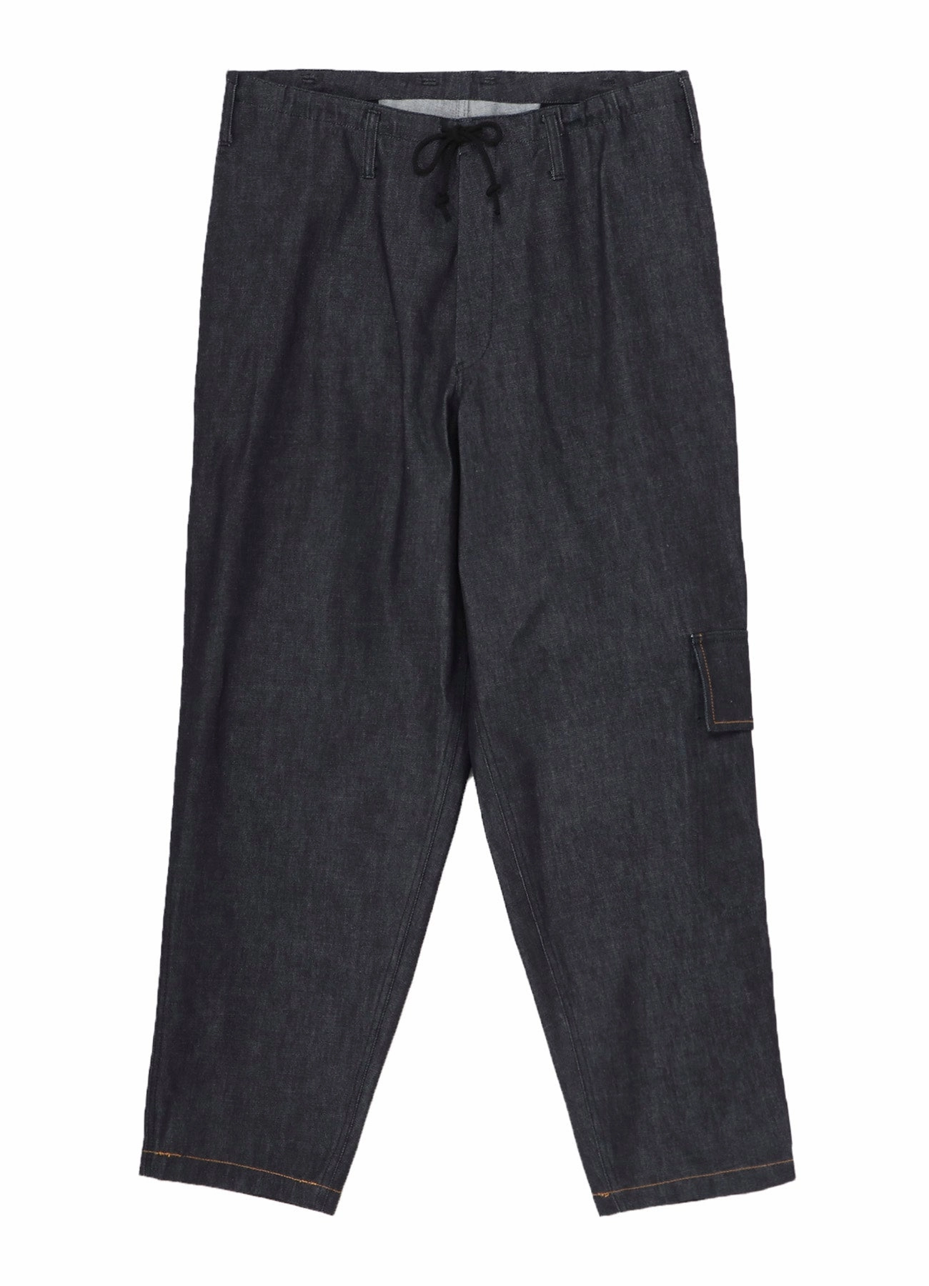 13oz DENIM PANTS WITH SIDE TUCK Chic Design Wear Reinforced Seams