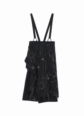 WOOL SUSPENDER PANTS SturdyBeltLoops