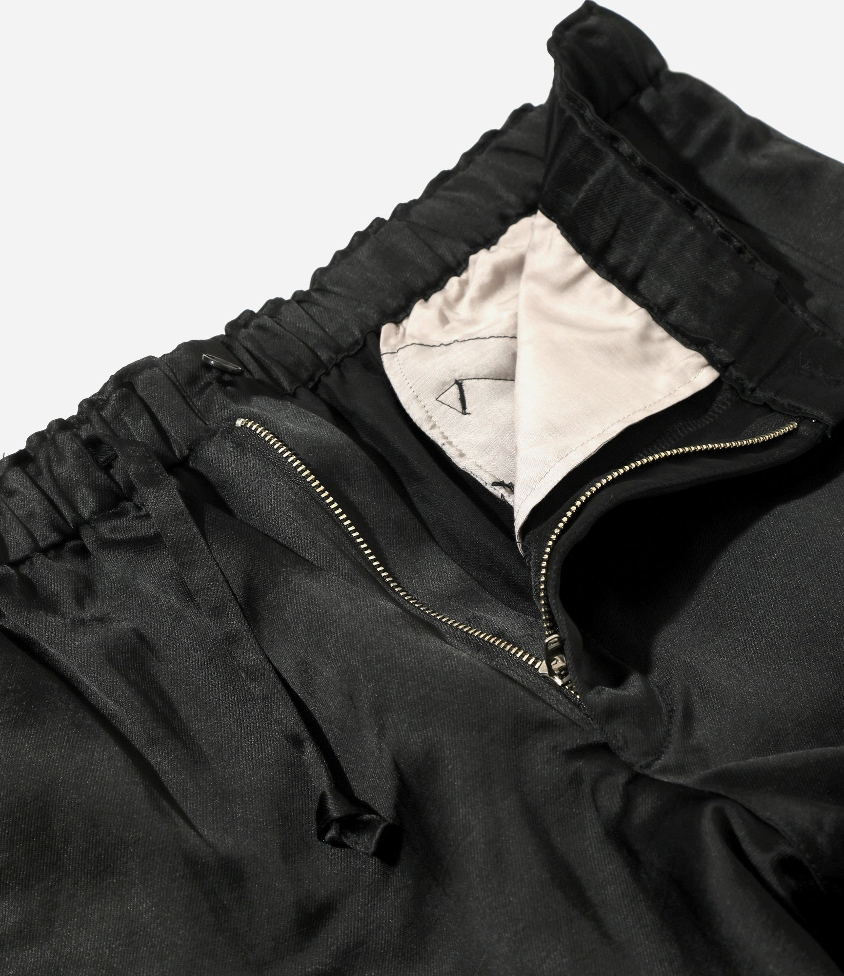 String Easy Pant ?C Black Bright Kersey Breathable Comfort
