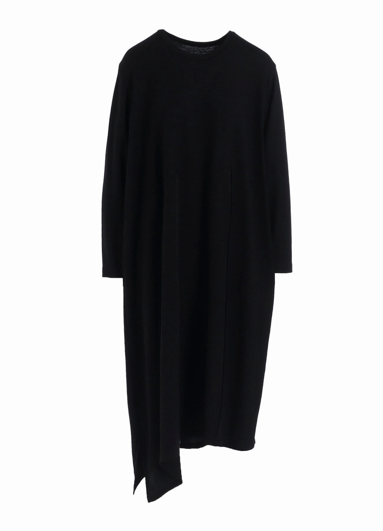Side Slit COMBINATION LONG SLEEVE DRESS
