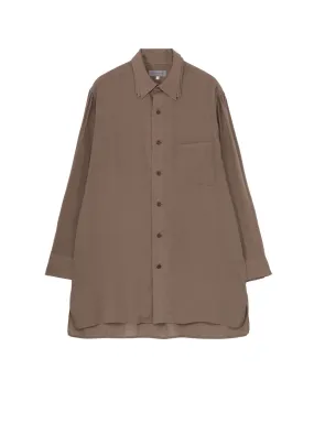 Warm Layers CELLLOSE LAWN 3COLLAR SLEEVE GATHER BLOUSE