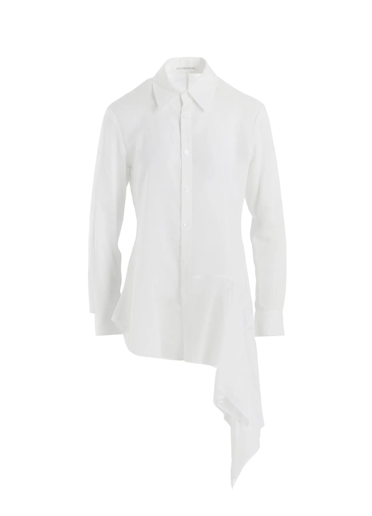 Fade Resistant Formula Clean Edge Trim CELLULOSE LAWN L DRAPED BLOUSE