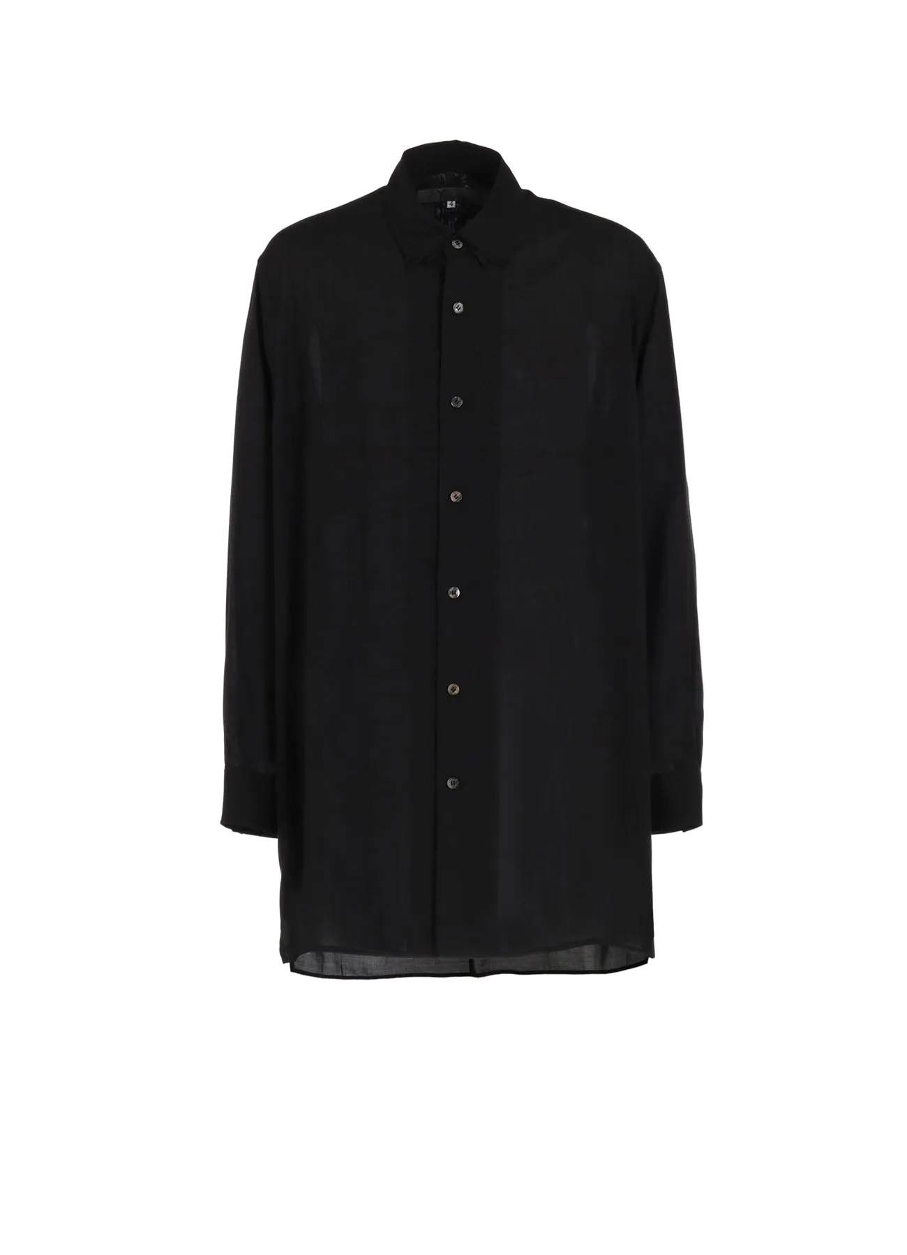 Thermal Regulation Fabric Night Out CELLULOSE LAWN LAYERED COLLAR SHIRT