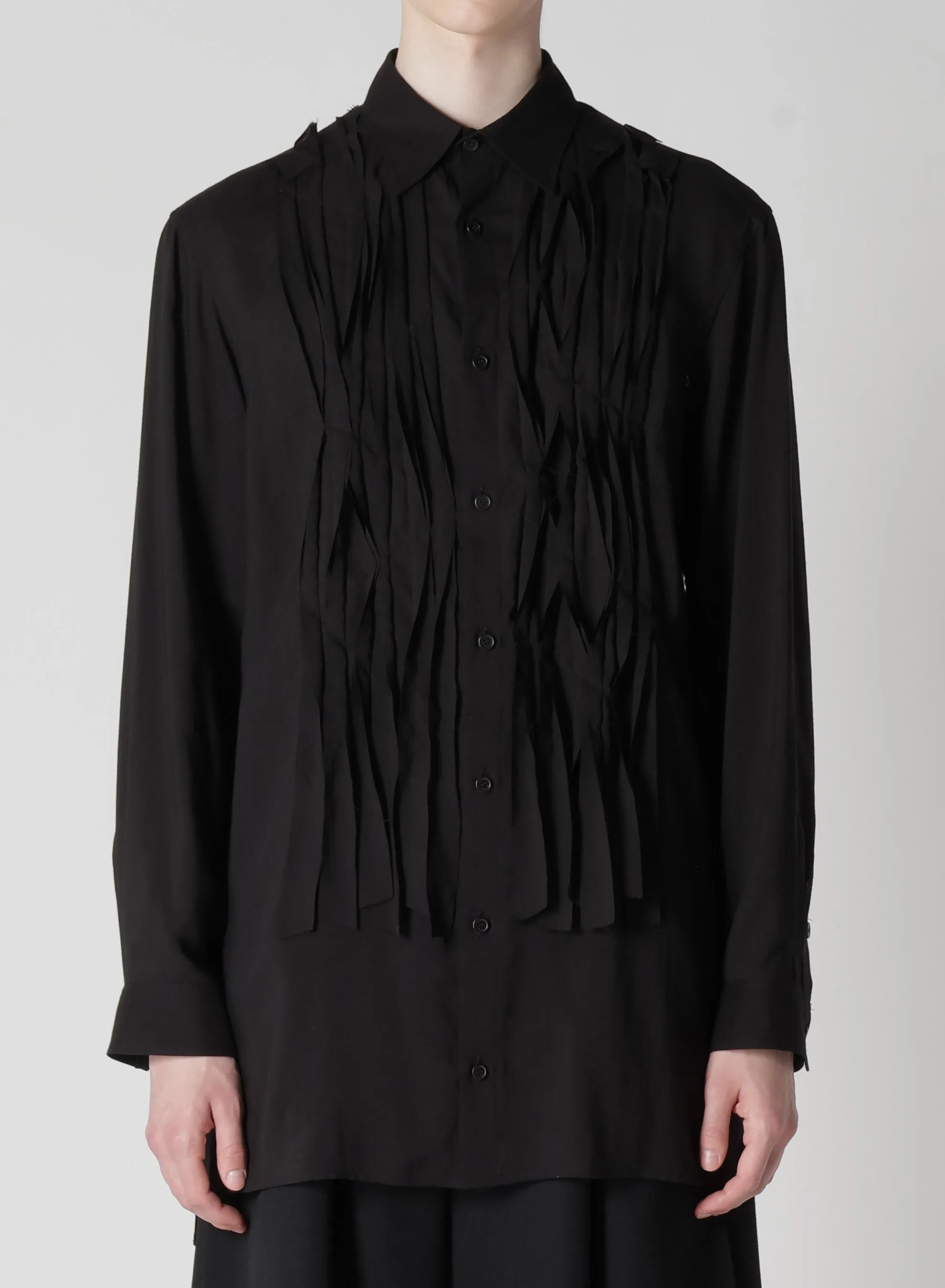 Floral Motif High-Quality Fabric CELLULOSE LOAN RANDOM ST BLOUSE W/ CLOTH