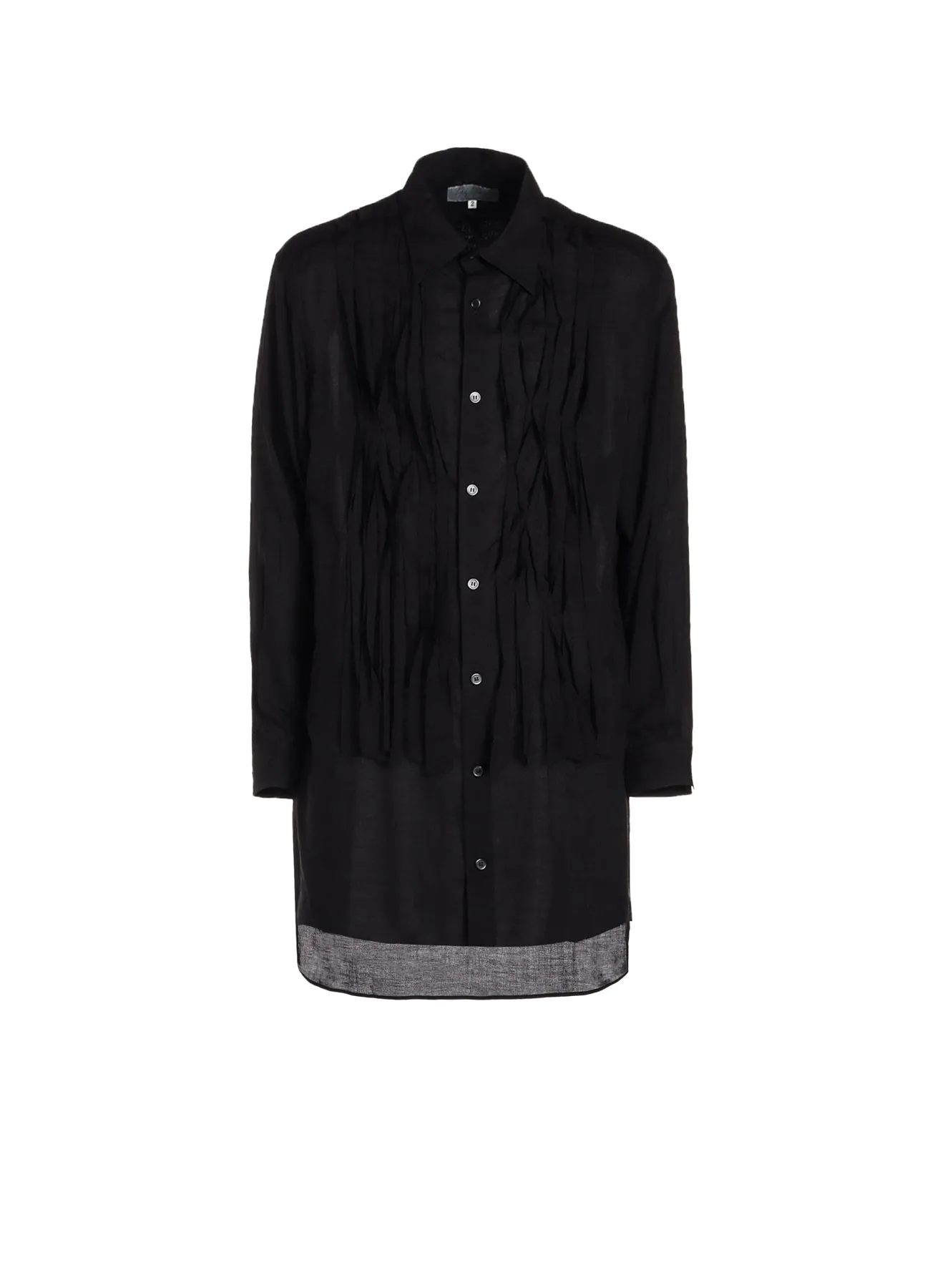 CELLULOSE LOAN RANDOM ST BLOUSE W/ CLOTH Unisex Option