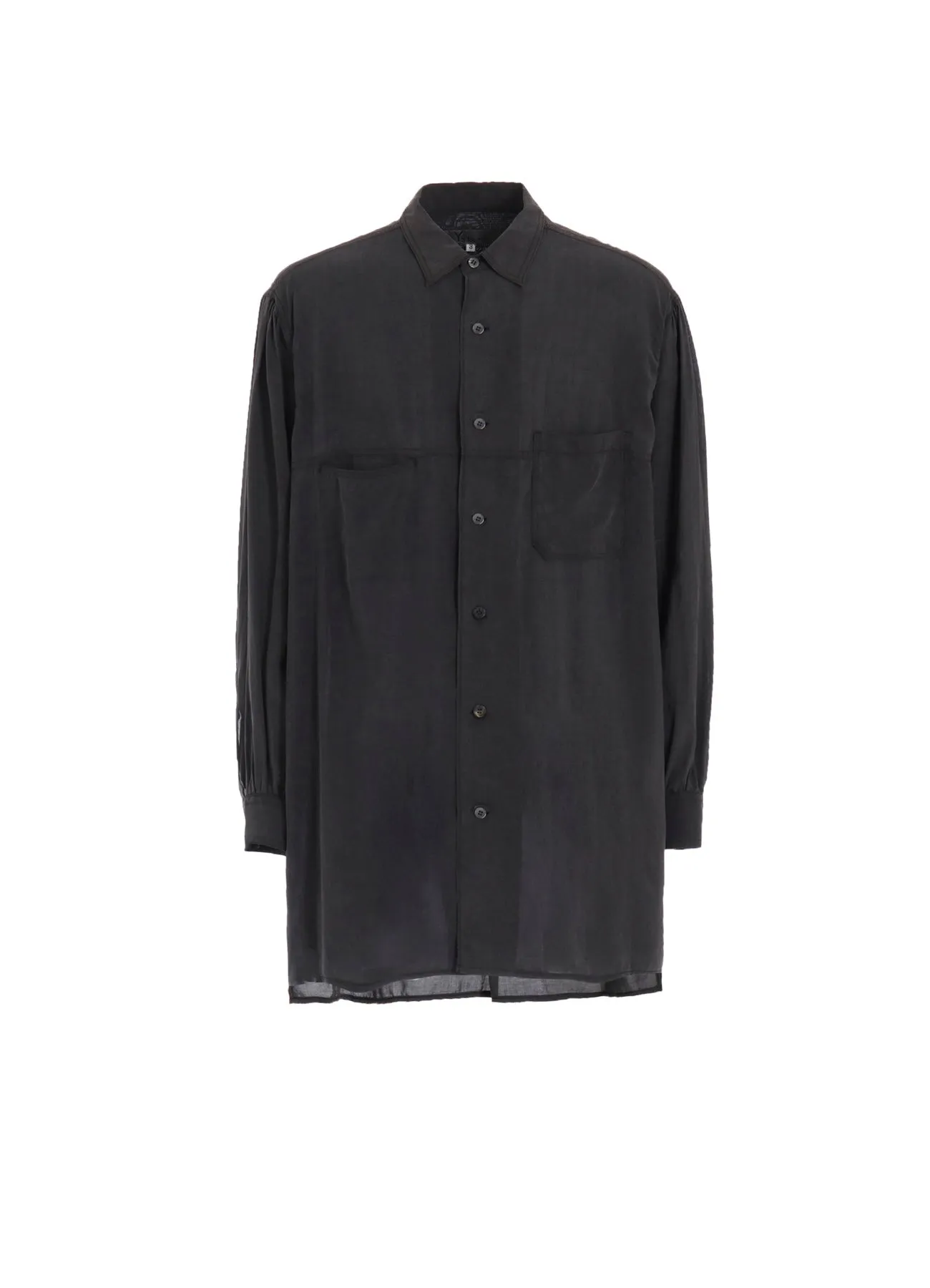 CELLULOSE OZONE SHIRT WITH CHAIN STITCH hypoallergenic