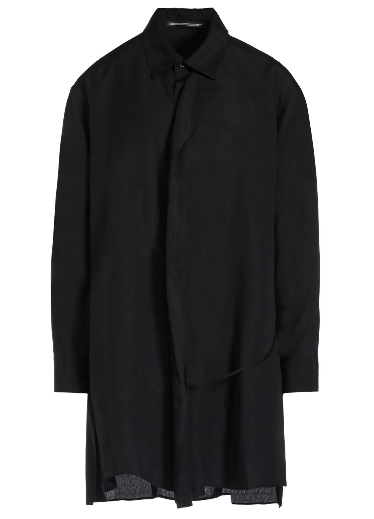 Solid Hue High-End Fashion CELLULOSE POPLIN DECO C SHIRT