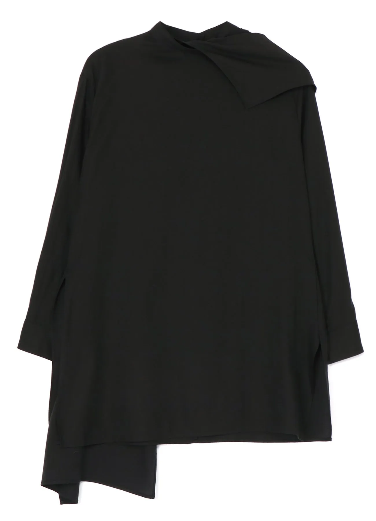 Trendy Pattern CELLULOSE VIYELLA BACK TIE BLOUSE