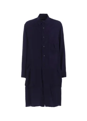 Lightweight Construction No Slip Shoulder Grips CELLULOSE VIYELLA SHIRT WITH BIG OUT-POCKET