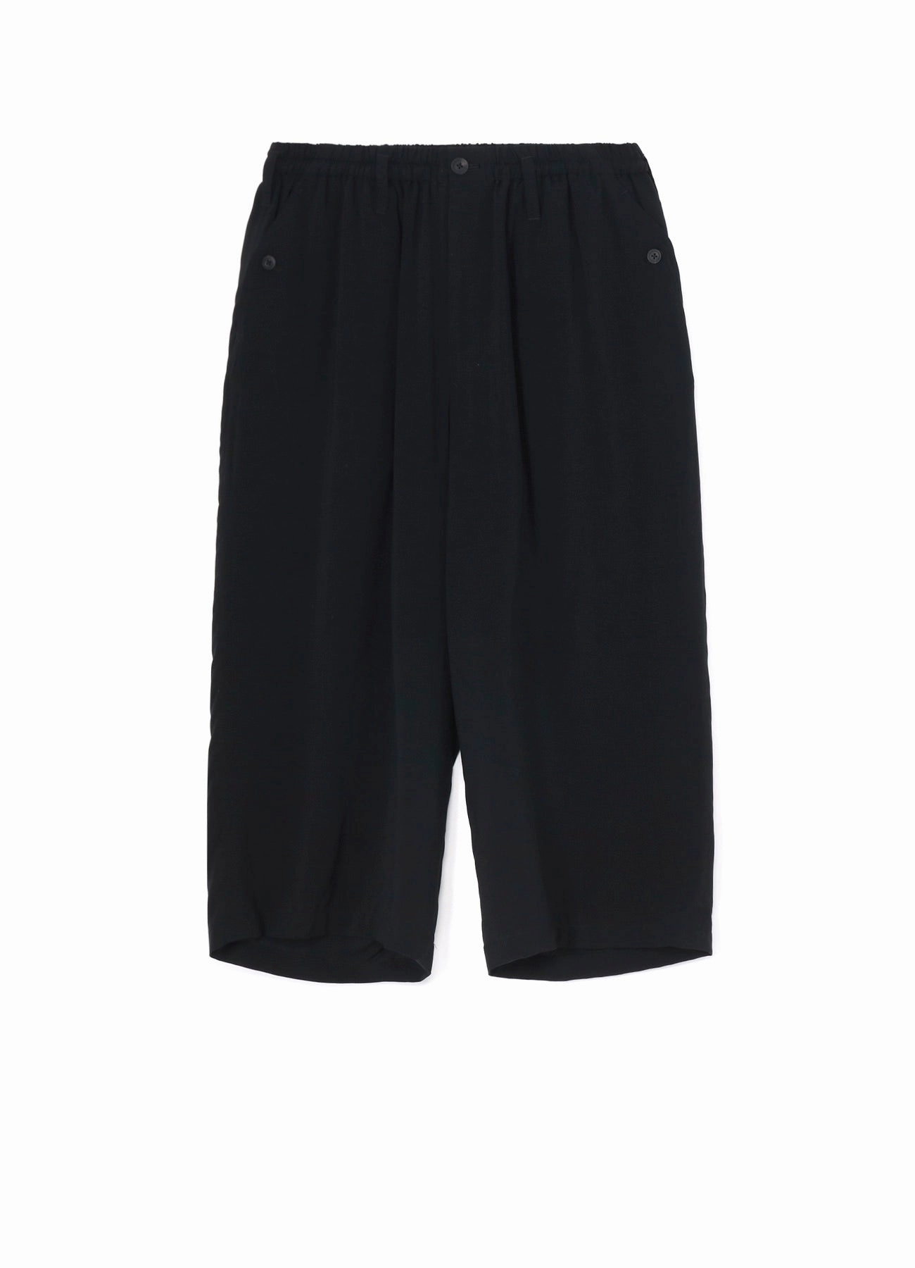 CELLULOSE LAWN  WIDE PANTS SturdyBeltLoops