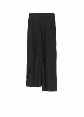 CELLULOSE/Ra TWILL R ROUND HEM SKIRT Layer Ready